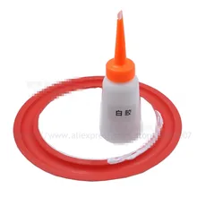 1 шт 100 мл ремонт динамиков белое клеевое кольцо из вспененного материала для динамика ремонт края губка сторона клей Подвеска Аксессуары DIY