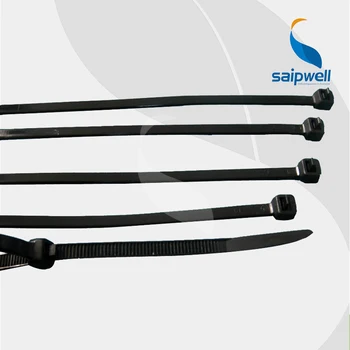 

2.45*120mm Self-Locking Nylon 66 Cable Tie UV Black Color 1000Pcs