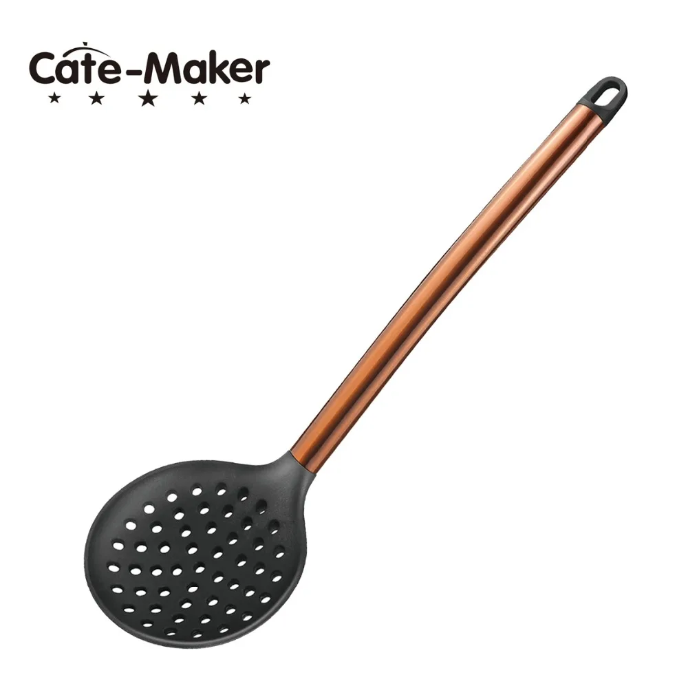 Cate Maker 1 шт. Cooper силиконовый антипригарный кухонный инструмент Skimmer | Дом и сад