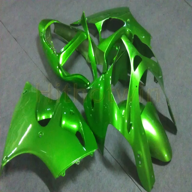 Пользовательские мотоцикла хомут для Kawasaki ZZR600 05-08 ZX-6R 636 2000 2001 2002 моторные Обтекатели литья под давлением черного и синего цвета