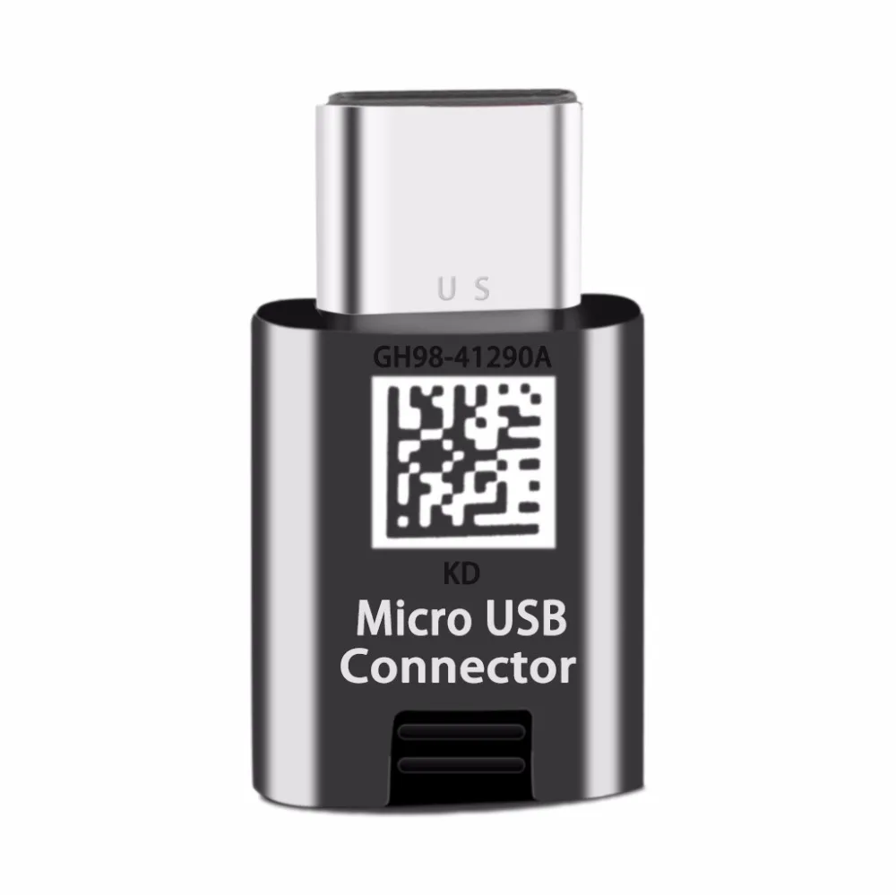 USB 3,1 TYPE-C и Micro USB кабель конвертера USB-C круглый кабель для зарядки и передачи данных адаптер для Samsung Galaxy S8 S9 Plus Note 8 9 a3 a5