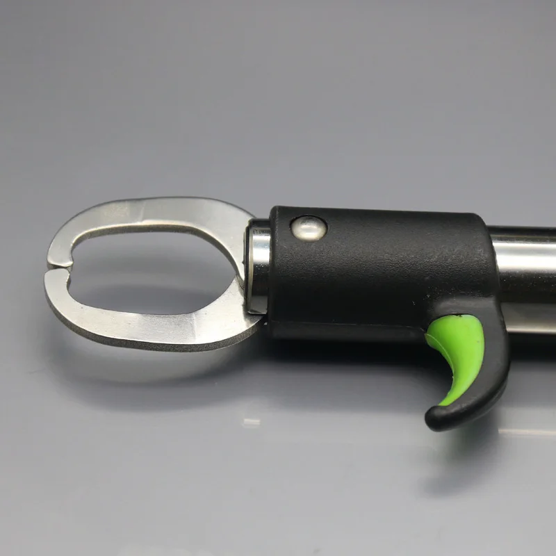 

Portable Stainless Steel Fishing Gripper Plastic Handle Fish Grip Nipper Lip Grabber Fishing Tool YA88