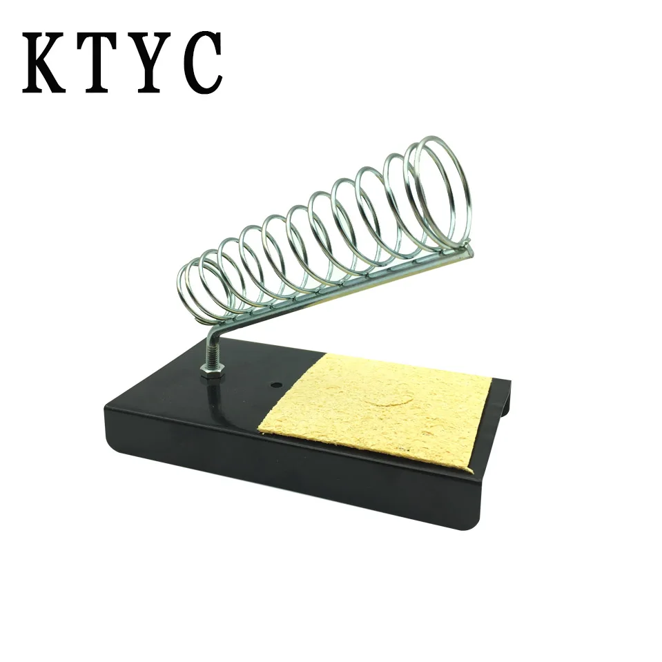 Portable Detachable Metal Base Soldering Iron Gun Holder Support Stand