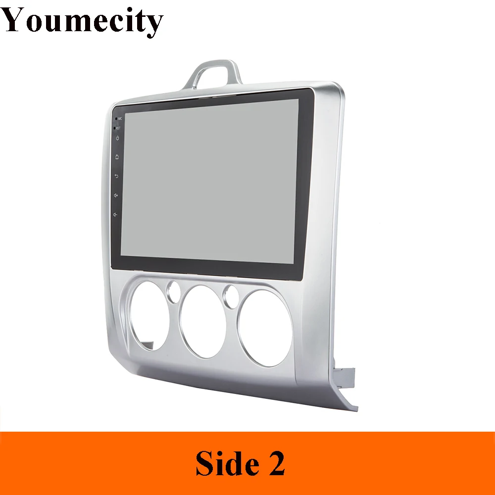 Excellent Youmecity Android 9.0 Car dvd Video GPS Player For Ford focus 2006-2011 Capacitive screen+wifi+BT+Radio Manual Air conditioner 2