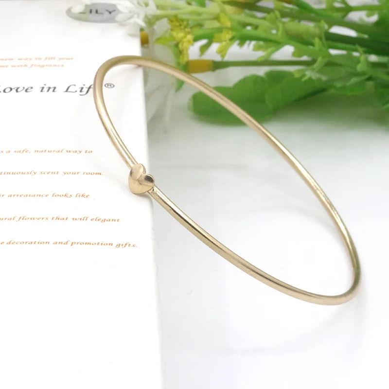 Женский браслет на запястье с подвеской в виде сердца|love bangle|bangles fashionfashion bangle |