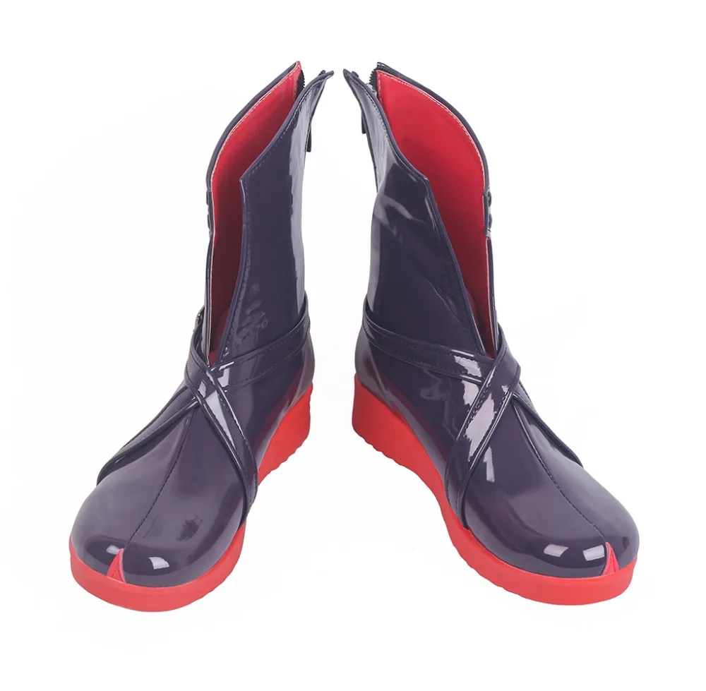Touhou Project Flandre Scarlet Purple Cosplay Boots Shoes (2)