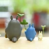 Resina Hayao Miyazaki modelo Totoro figuras Hada flor maceta adorno miniaturas musgo decoración manualidades regalos para el hogar ► Foto 3/6