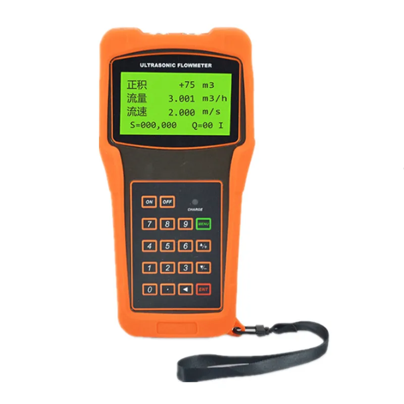 

DN32 DN6000 15-6000mm Portable Digital Flow Measuring Meter Water Liquid Ultrasonic Flow Meter High Accuracy Professional