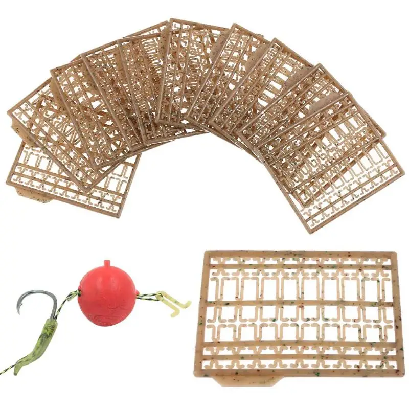 

10 Panels Hair Rig Boilie Bait Stops Extender Stoppers Carp Fishing Tackle Tool As a Barrier Outdoor Fishing Accessories