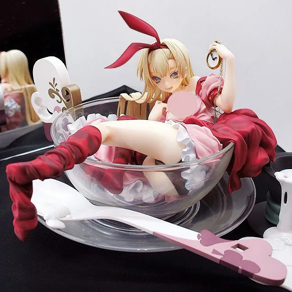 

1pcs Native Japan Anime Alice in Wonderland Sexy Girl Action Figure Doll Model Figurine Collectible Figuras Brinquedos