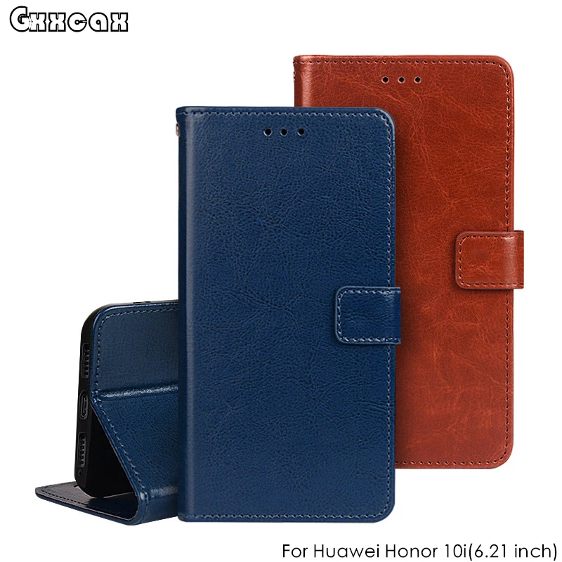 

For Huawei Honor 10i HRY-LX1T Case Luxury Photo Frame Retro Leather Flip Wallet Cases For Huawei Honor 10i Case Book Style Cover