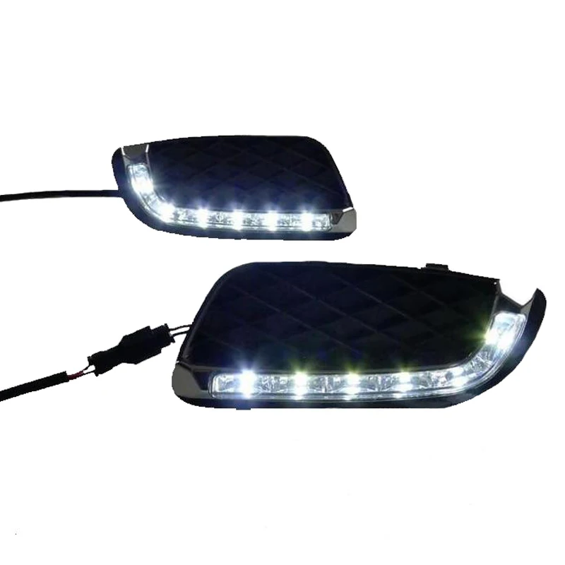 

ITYAGUY 2pcs Car led drl For Benz Smart fortwo 2008-2011 LED DRL Daytime Running Lights Daylight Signal lamp Driving light