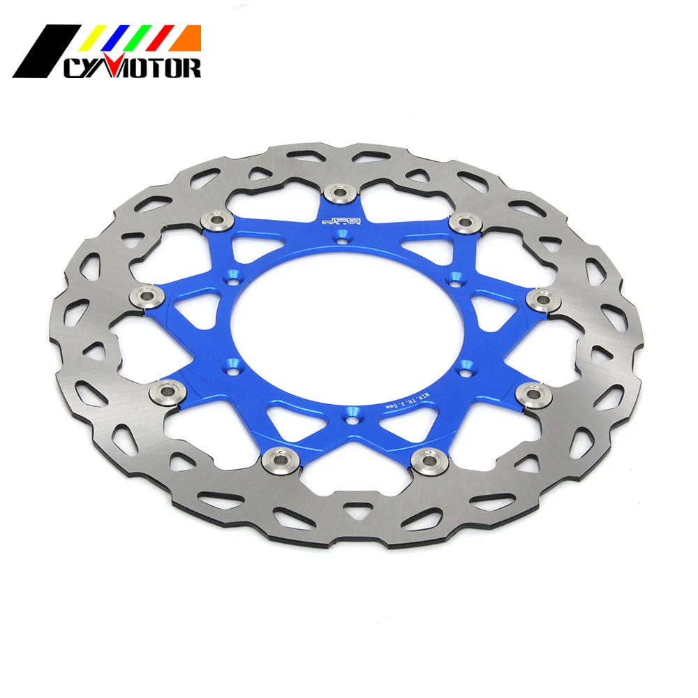 320MM Floating Wavy Brake Discs Rotor For YAMAHA WR250 YZ250 WR250F YZ250F WR426F YZ426F WR450F YZ450F WR YZ WRF YZF 250 426 450