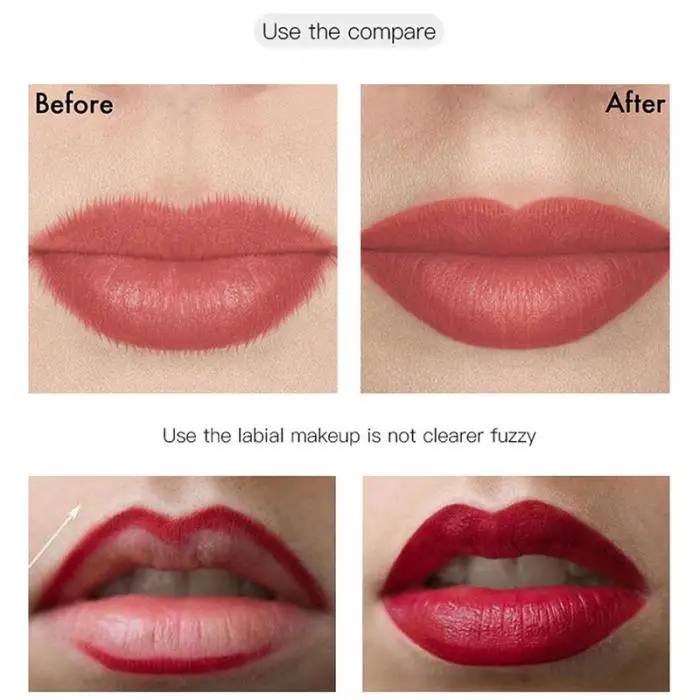 17 Colors Matte Lip Liner Smudge Proof Long Lasting Lip Pencil for Women Makeup 789
