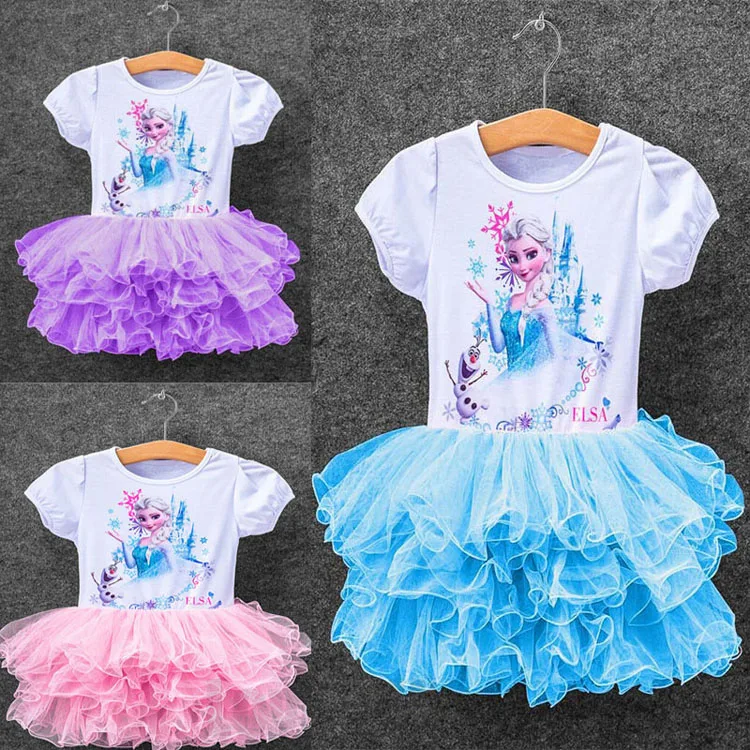 Hot Girls Clothes font b Dress b font Anna Girl s font b Dresses b font