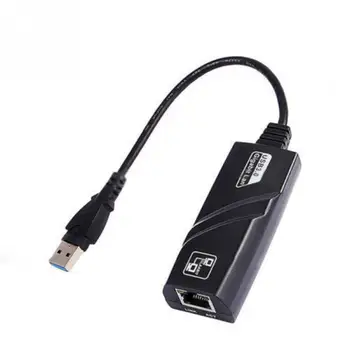 

USB 3.0 To Gigabit Ethernet RJ45 LAN (10/100/1000) Mbps Network Adapter For PC K