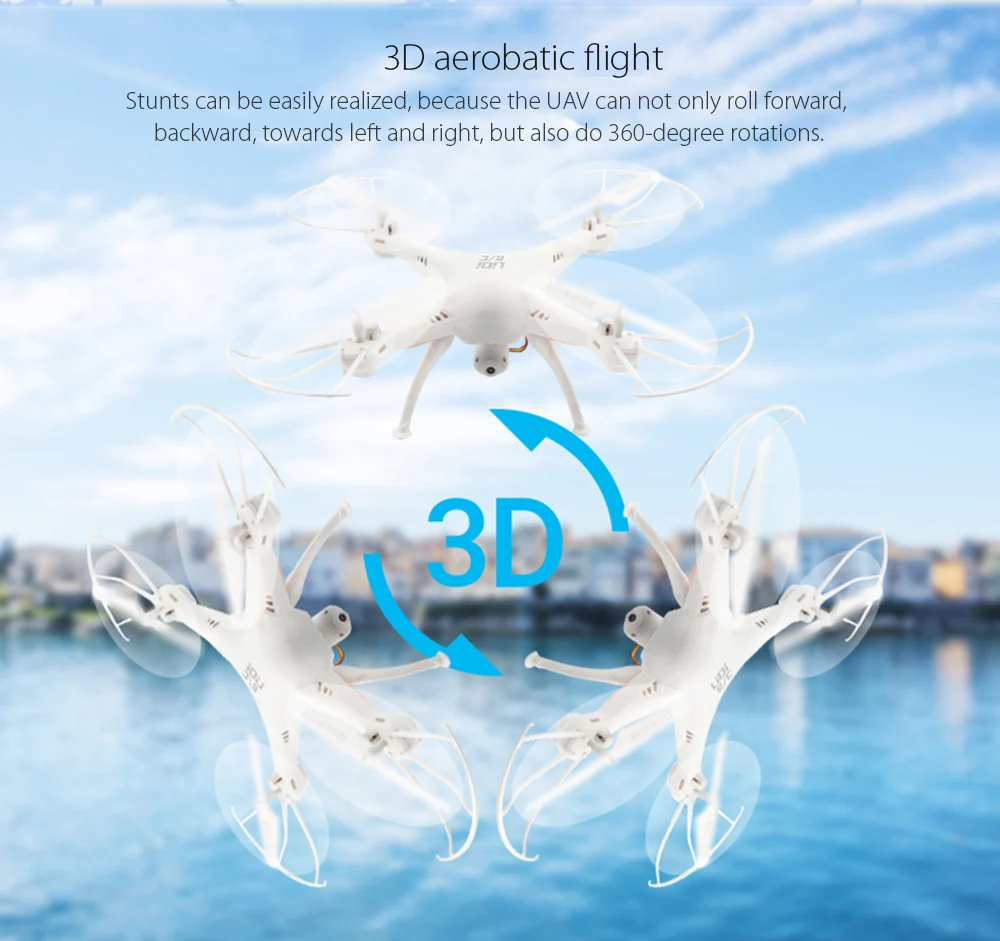 Зазор! LiDiRC L15FW Радиоуправляемый Дрон WiFi FPV 2 4 GHz 4CH 6 осевой гироскоп