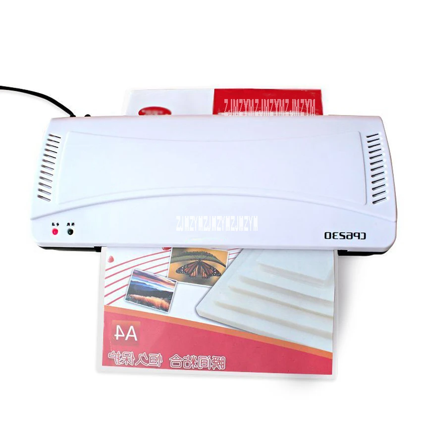 

Professional Thermal Office Hot and Cold Laminator Machine for A4 Document Photo Blister Packaging Plastic Film Roll Laminator