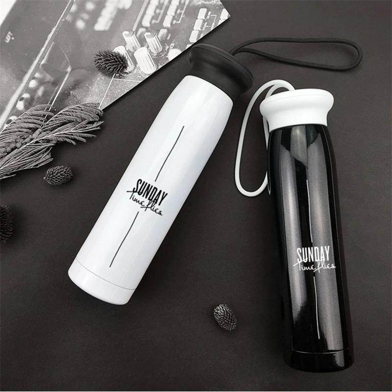

Stainless Steel Thermoes Vacuum Flasks Insulation Mug Cup Fashion Popular Mug Travel Thermoses Coffee And Lovers Cups 320ML
