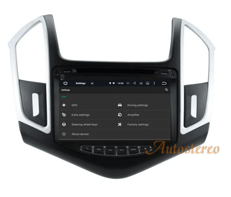Best Android 9 DSP Car GPS Navigation DVD Player for Chevrolet CRUZE 2012+ Automedia Head unit Multimedia radio tape recorder Satnav 8