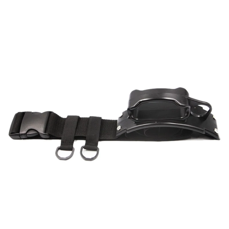 

Fishing Tool Adjustable Belt Rod Holder Stand Sea Fishing Belt Black