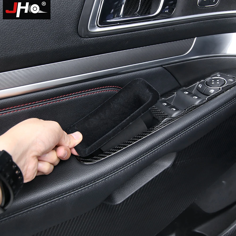 Buy JHO Car Organizer Accessories Door Armrest Handle Storage Box For 2011 2019 Ford Explorer 2012 2013 2014 2015 2016 2017 2018