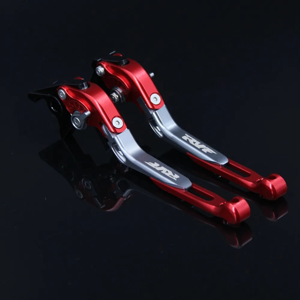 

RiderJacky LOGO "RVF" Motorcycle CNC Brake Clutch Levers For Honda RVF750 RR/RS/RT (RC45) 1994-1999 Extendable Foldable
