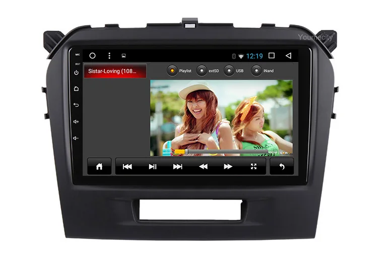 Android 9,0 автомобильный DVD для Suzuki Vitara gps Радио Видео мультимедийный плеер емкостный ips экран wifi bluetooth RDS