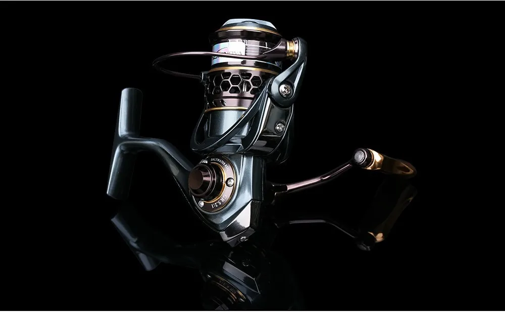 TSURINOYA Jaguar 1000 Fishing Spinning Reel 9+1BB Ultra Light Jigging Fishing Reel Spinning Saltwatrer Carp Metal Handle Coil