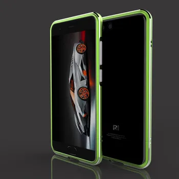 

For Xiaomi Mi6 Bumper Case Ultra Thin Aluminum Metal Frame Bumper with Strap for Xiaomi 6 Mobile Phone Shell Bumper Covers