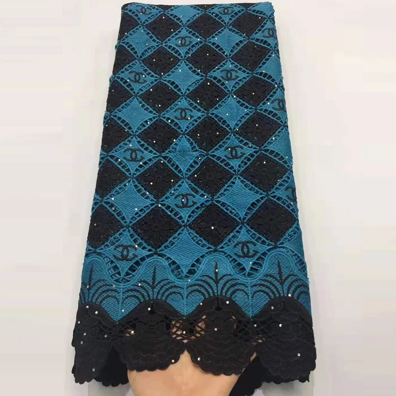 

2019 New arrival french lace bridal embroidered tulle lace fabric.latest nigerian african lace fabric for party dress.5yards