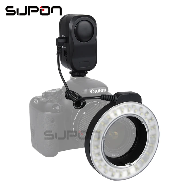 SUPON W48 200LM LED Macro Ring Flash Verlichting met Ring Diffuser ... SUPON W48 200LM LED Macro Ring Flash Verlichting met Ring Diffuser ...