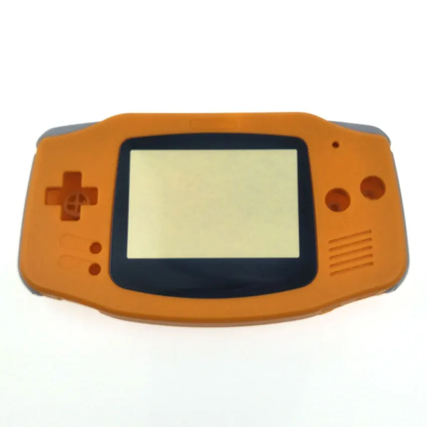 YuXi пластиковый цветной и прозрачный корпус Замена корпуса для nintendo Gameboy Advance для GBA игровой консоли чехол - Цвет: A