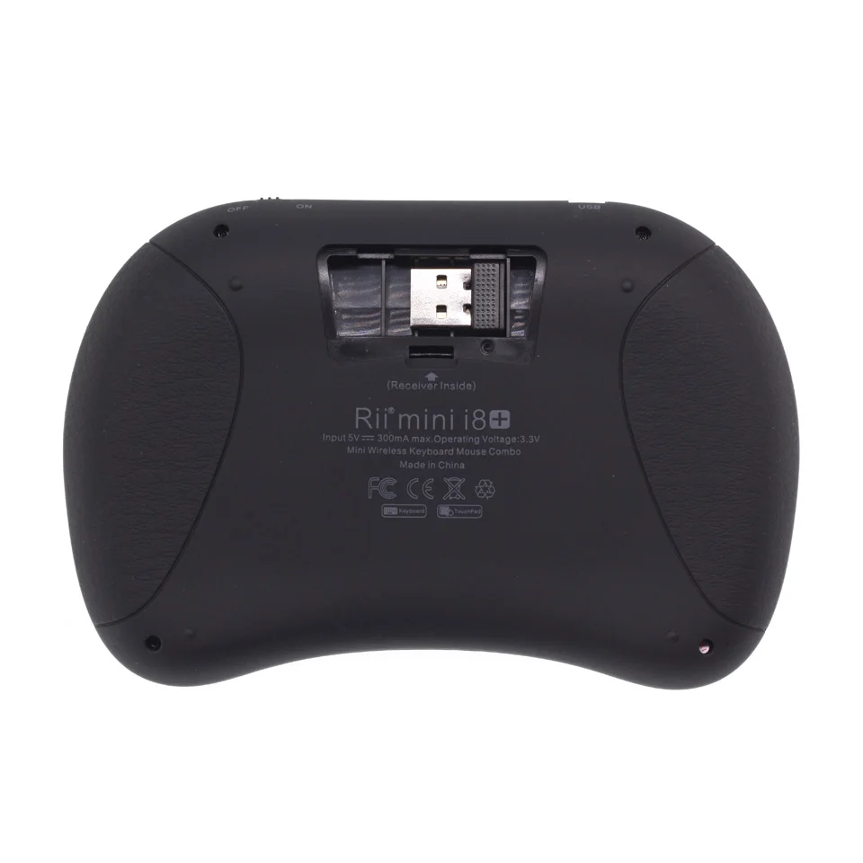 Rii i8+ Иврит Версия Мини Беспроводная клавиатура Air mouse с тачпадом для Android tv Box Мини ПК ноутбук клавиатура с подсветкой