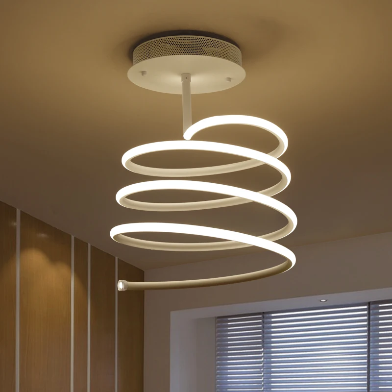 Eusolis moderno Led lámpara colgante iluminación de aluminio decoración suspensión lámpara Iluminacion Interior Loft lámpara de diseño Decoracao