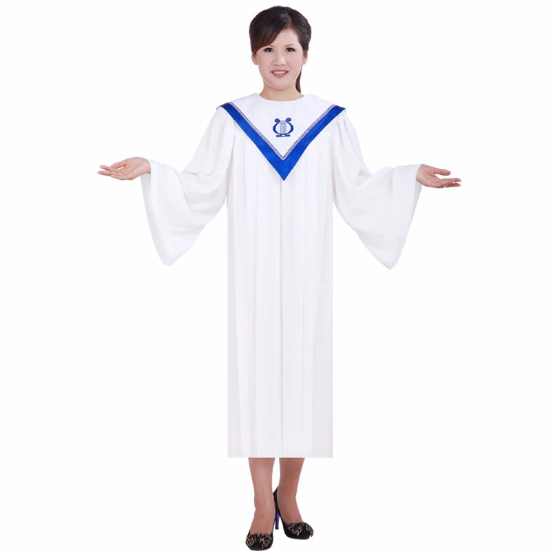Christian Church Gospel Choir Robe Gown costumes for adults psalm robes
