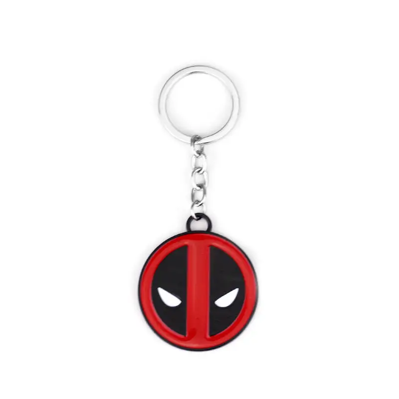 

Marvel Superhero Deadpool Alloy Car Key Chain Holder Best Friend Graduation Chirstmas Day Gift