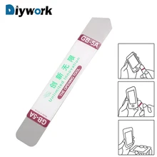 DIYWORK Мягкая тонкая инструментов Съемник элементов мобильного телефона восстановление, Открытие Инструменты Монтажная лопатка металлический лом для samsung iPhone iPad Tablet открывалка