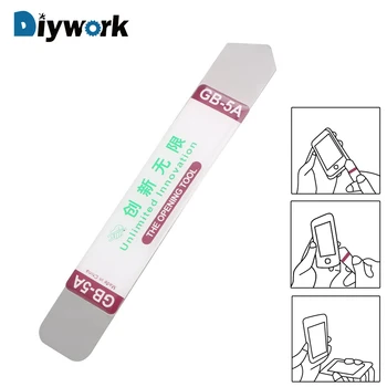 

DIYWORK Soft Thin Pry Mobile Phone Repairing Opening Tools Spudger Metal Crowbar For Samsung iPhone iPad Tablet Opener