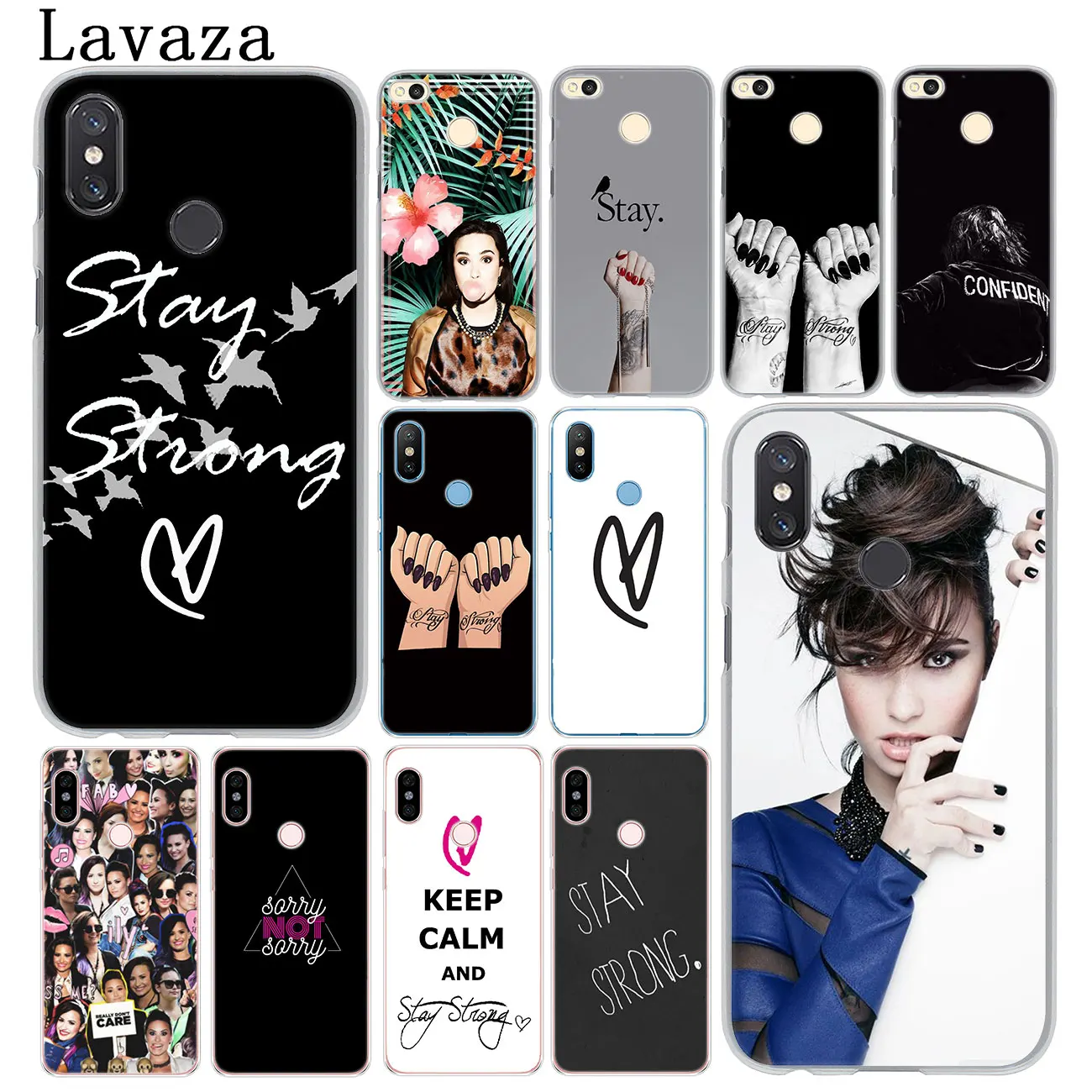 

Lavaza Demi Lovato Stay strong Phone Case for Xiaomi 9 9T A3 PRO CC9 CC9E 8 A2 Lite SE A1 pocophone f1 6 6X 5S 5X MAX 3 Cover