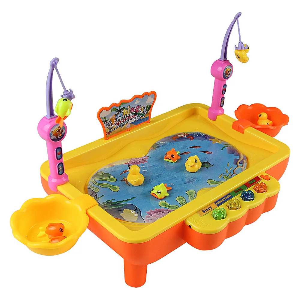 New 24Pcs Colourful Fishing Toy Set Fashion Baby Educational Toy