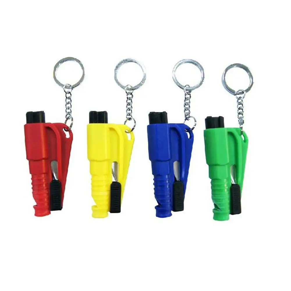 

Two-In-One Keychain Safety Hammer Car-Hold Mini Safety Hammer Escape Hammer