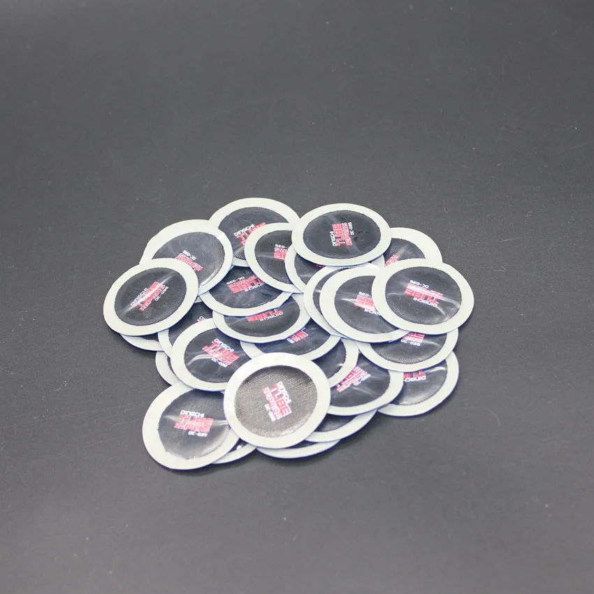 

50pcs Per Pack Bi-directional Vulcanization 35mm Inner Tyre Universal Tire Repair Patch