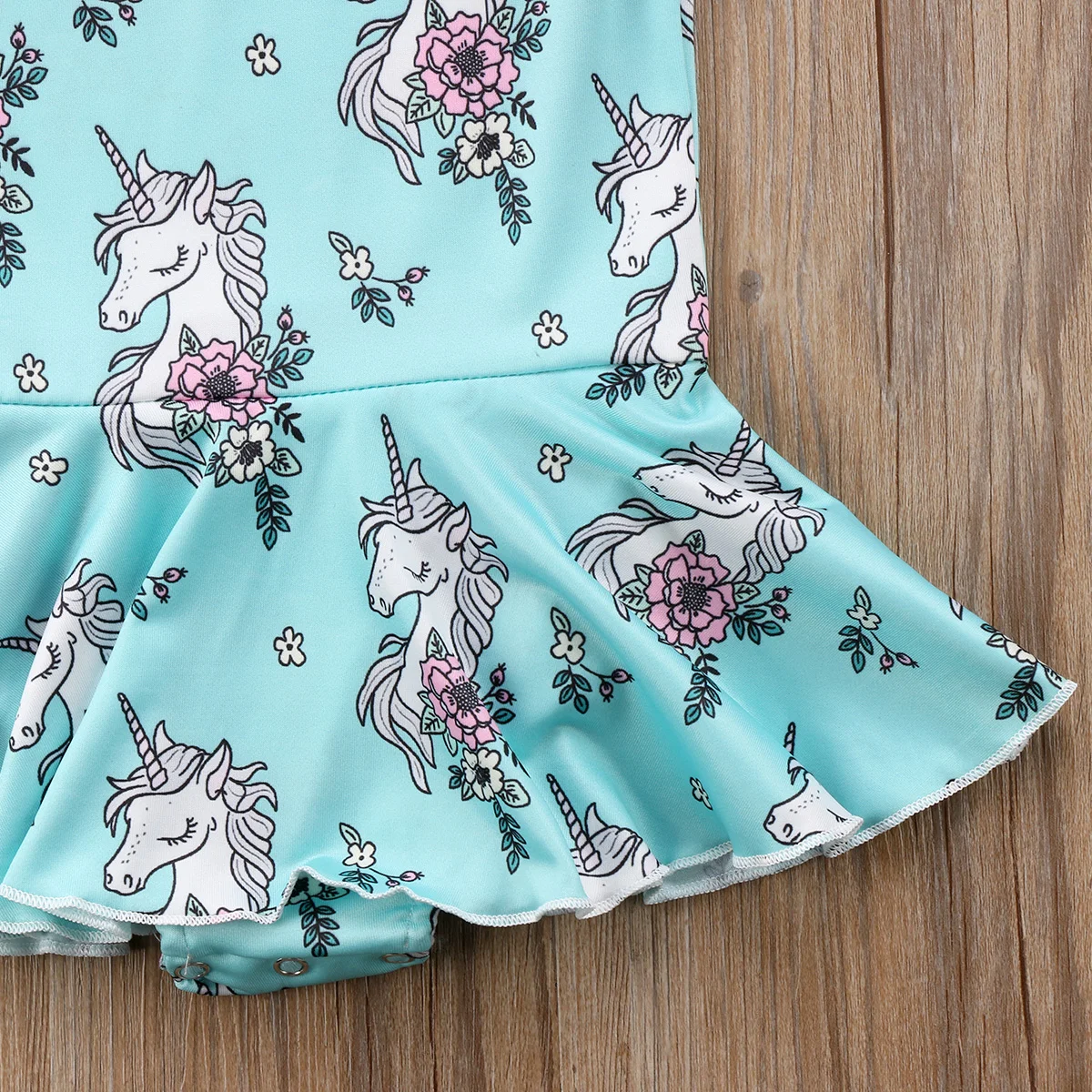 Unicorn Print Tutu Dress Kids Baby Girl Princess Ruffles Romper Clothes Baby Clothing August 2018 - 5 Unicorn Print Tutu Dress Kids Baby Girl Princess Ruffles Romper Clothes Baby Clothing - 5