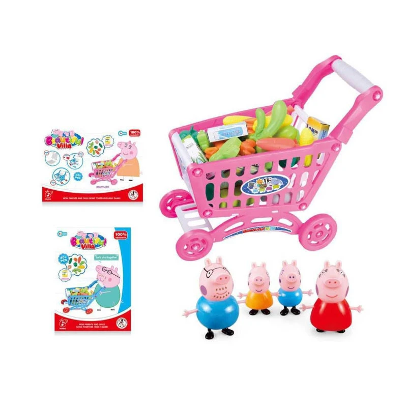 peppa pig shopping playset