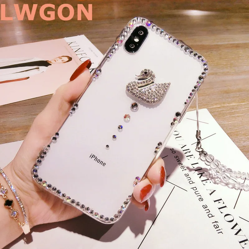 Для samsung Galaxy A6S A9S A8 A9 Star чехол 3D со стразами ручной работы Diamond Bling для A6 плюс 2018 |