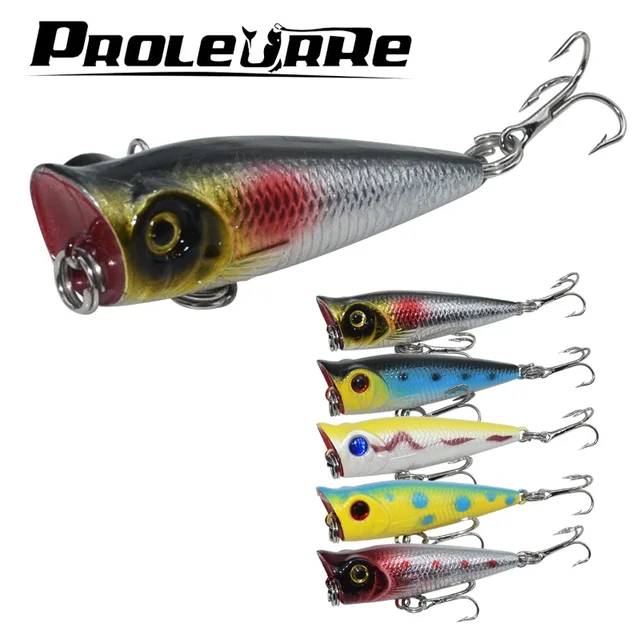 Best Offers 1Pcs 5cm 5g mini Popper Fishing Lure Artificial Hard bait Pesca Topwater Wobblers fish Model Icsa Crankbait Fishing Tackle Best Offers 1Pcs 5cm 5g mini Popper Fishing Lure Artificial Hard bait Pesca Topwater Wobblers fish Model Icsa Crankbait Fishing Tackle