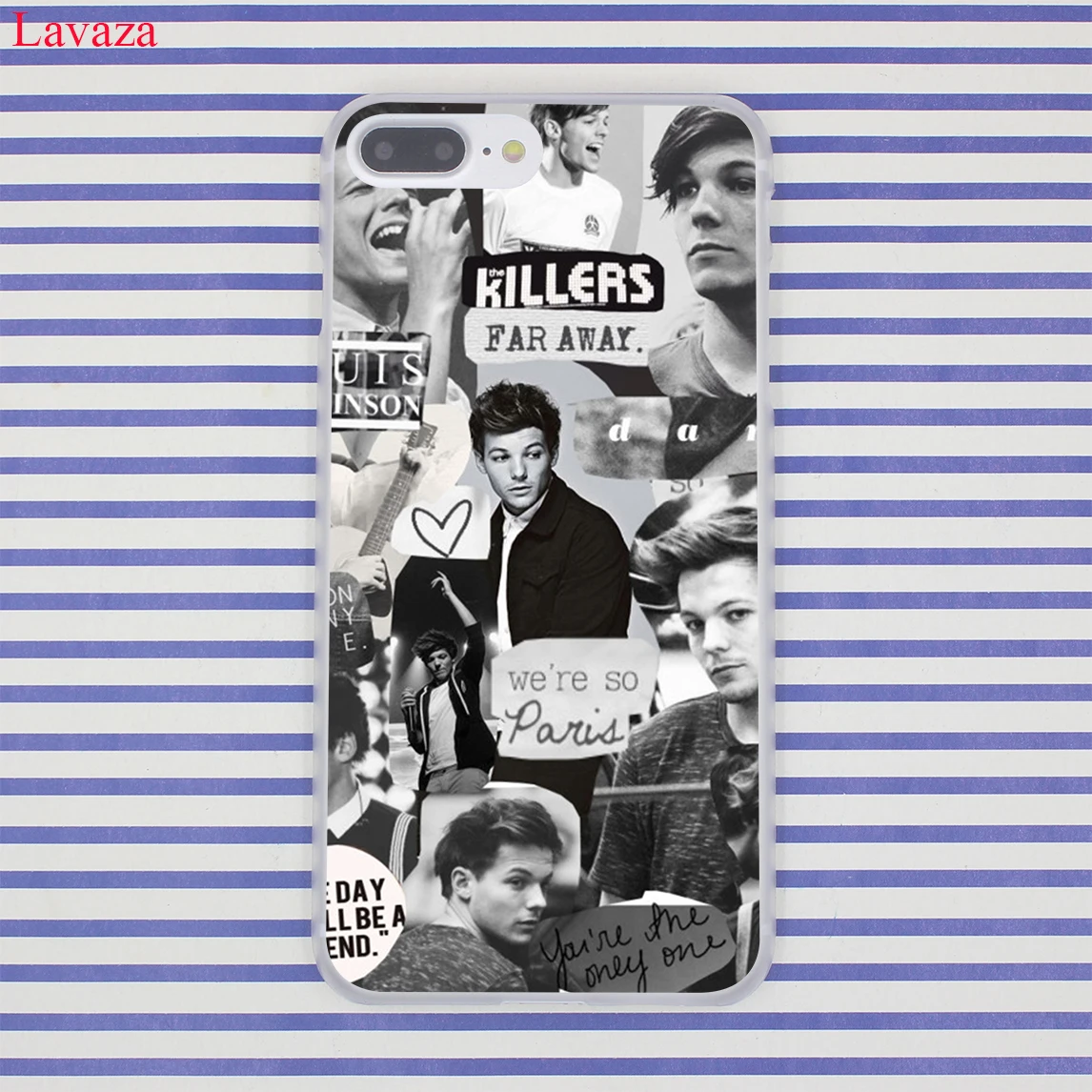 Lavaza One Direction 1d Louis Tomlinson Hard Phone Case for Apple iPhone 8 7 6 6S Plus X 10 5 5S SE 5C 4 4S