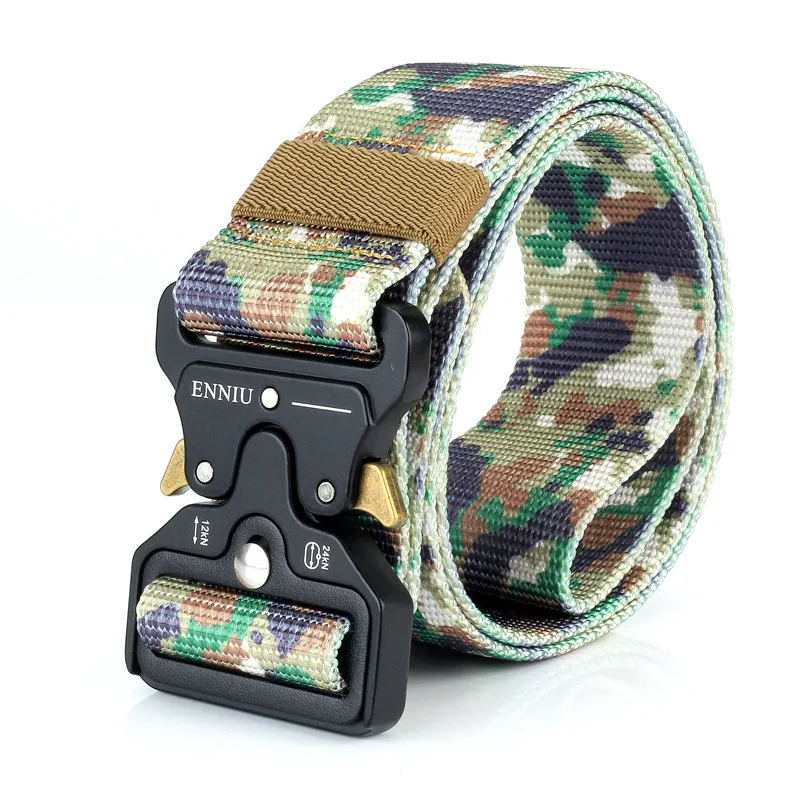 

Adjustable Tactical Belt Military Waist Belt Hunting Load Bearing Utility Waistband Waist Support Belts For Heavy Duty Training