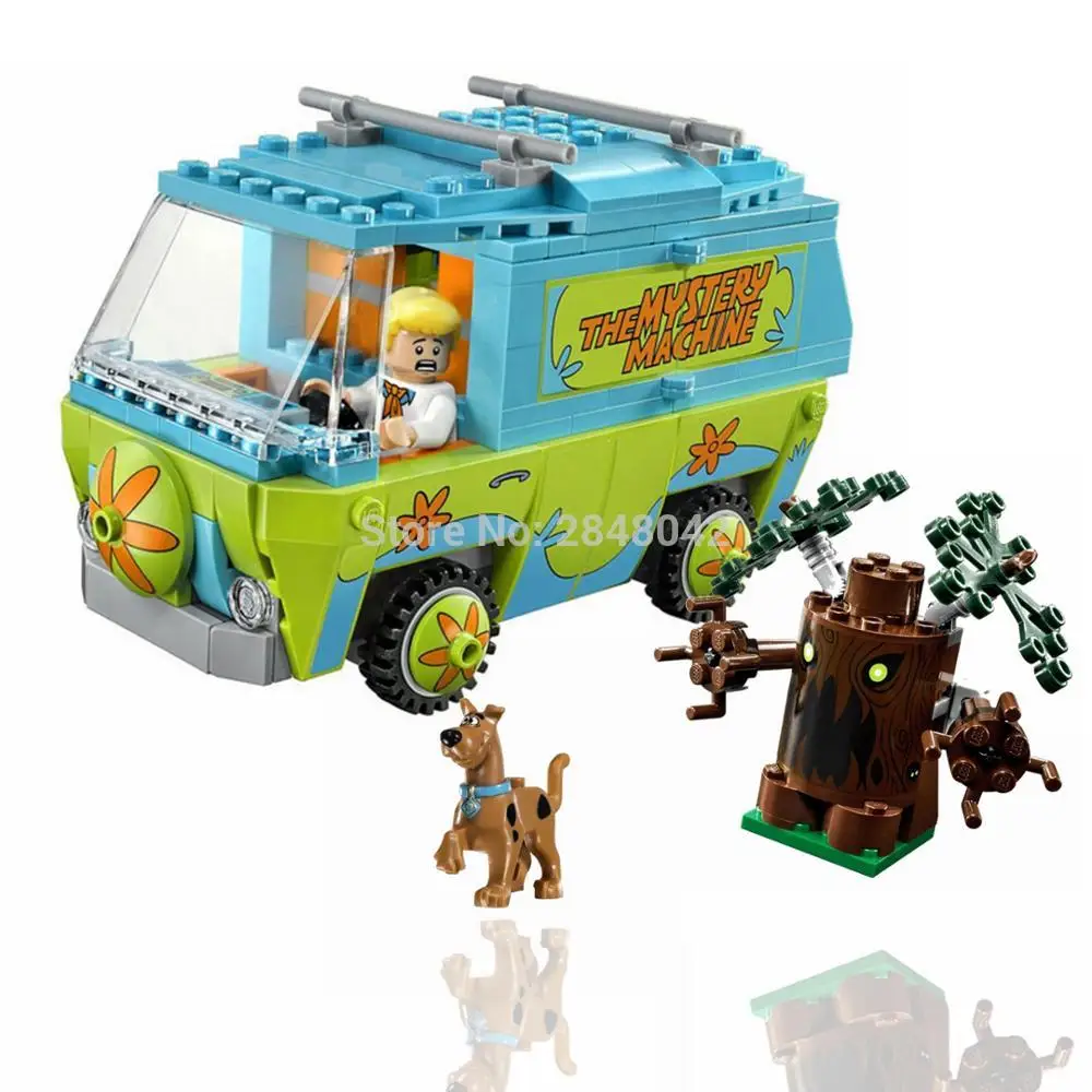 The Mystery Machine Bus Legoing Scooby Doo Series 305Pcs Bricks